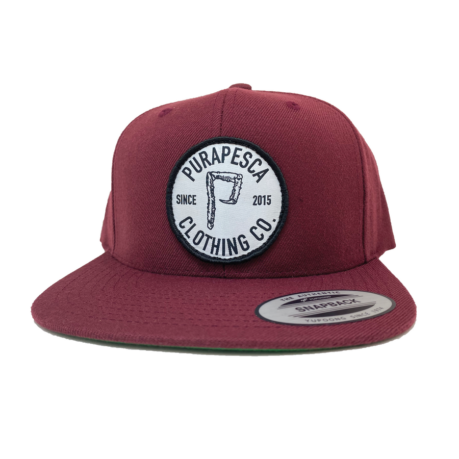 Clothing Co. Snap Back - Maroon